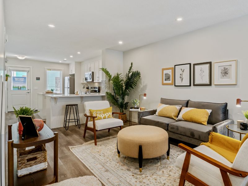 Zen livingston townhomes couches