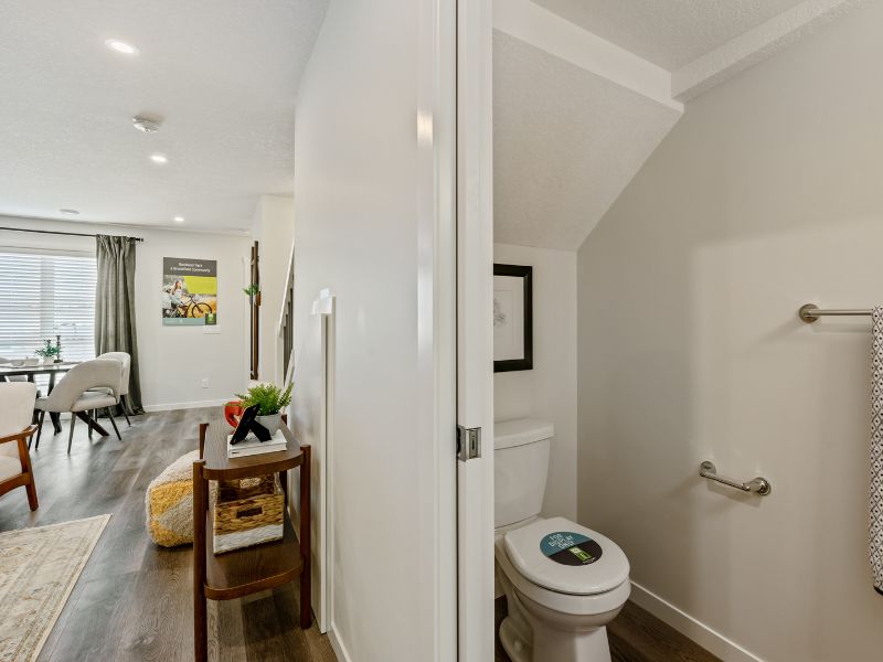 Zen livingston townhomes mainfloor bathroom