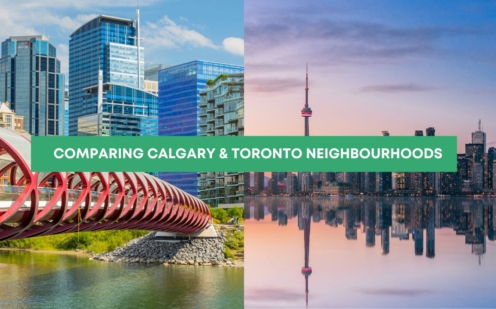 Comparing Toronto and Calgary neighbourhoods