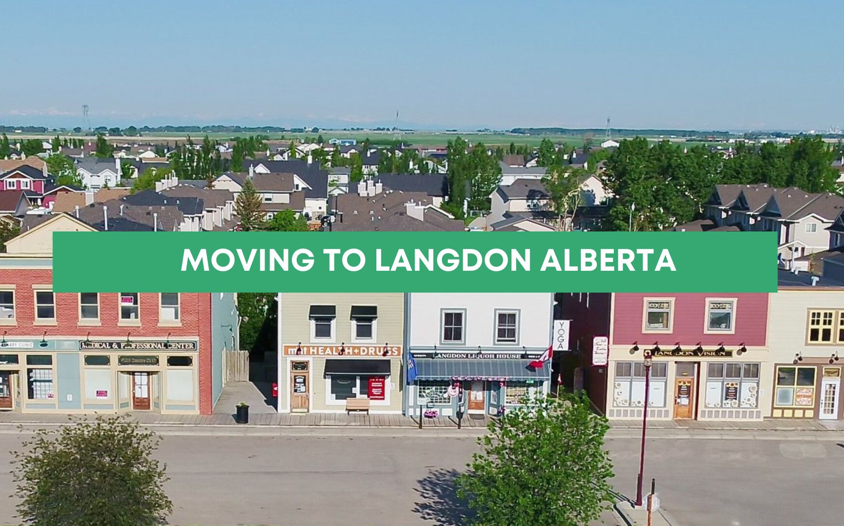 Moving to langdon alberta