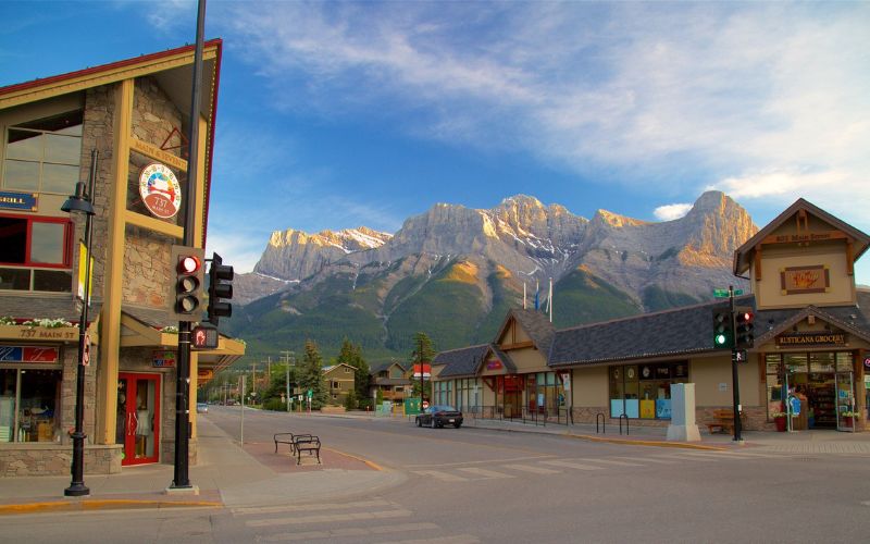 Summer in Downtown Canmore