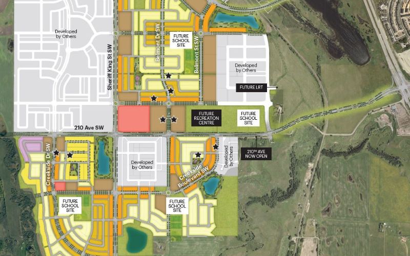 map of belmont calgary