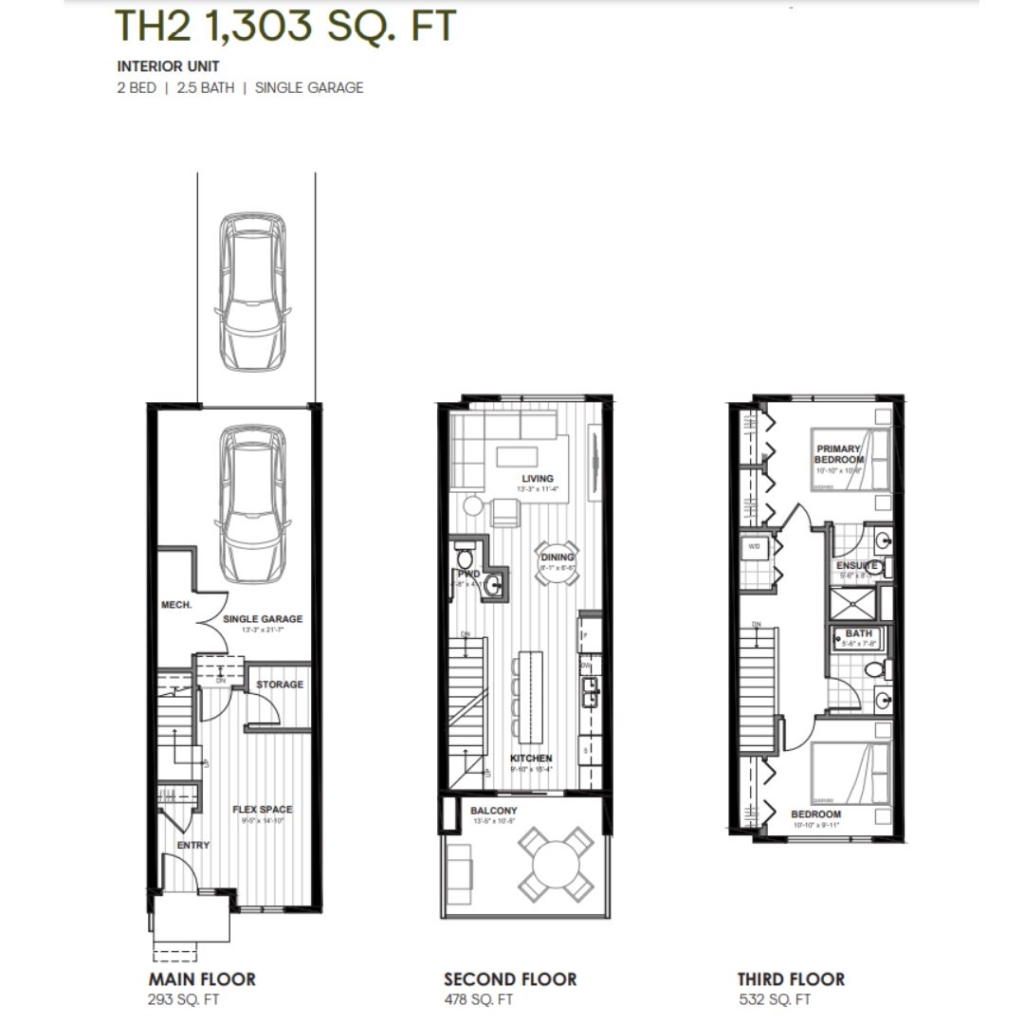 TH 2 Floorplans