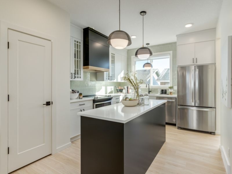 kitchen in rangeview home