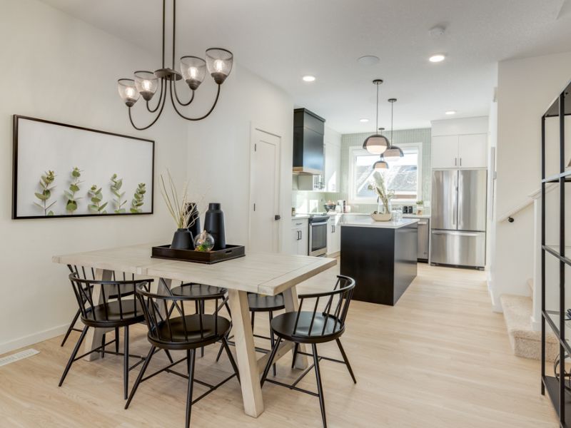 dining area in rangeview home