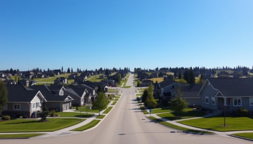 Affordable Houses in Alberta Suburbs