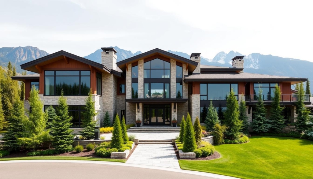 Luxury Alberta Home Architecture