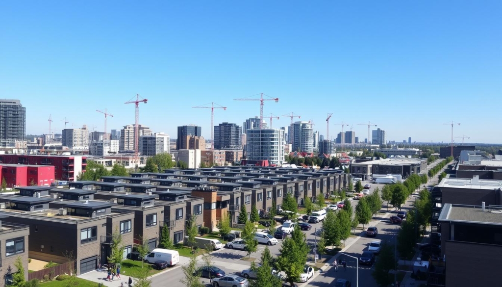 Edmonton Housing Development Landscape