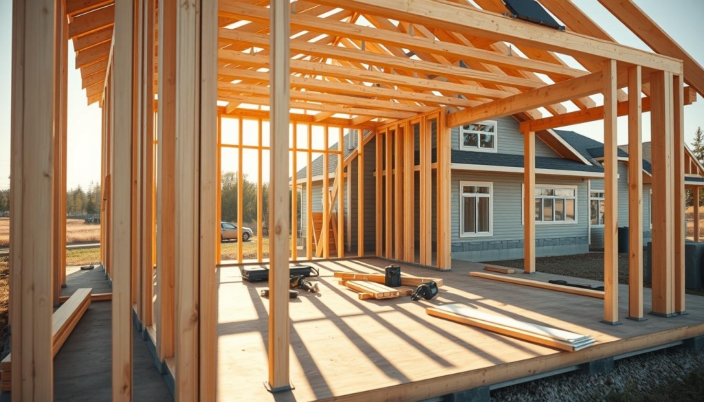 Structural Framing for New Home Construction in Alberta