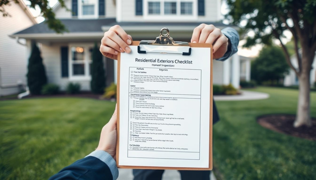 Residential Safety Checklist Exterior Inspection