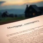 what is a mortgage contingency