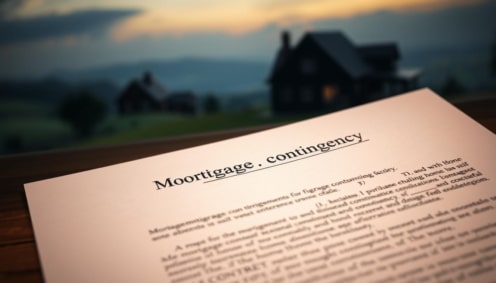 what is a mortgage contingency