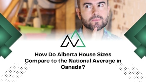 Man pondering Alberta house sizes vs the national average in Canada, relevant for mli select property comparisons.