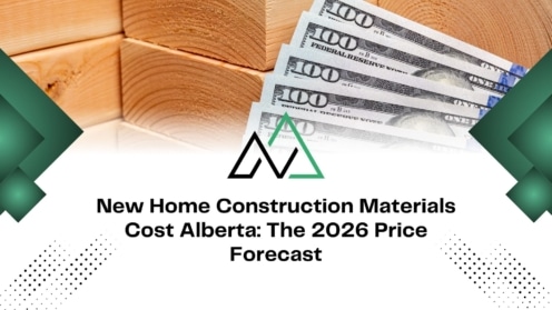 Alberta new home construction material cost 2026 forecast with lumber and cash, useful for MLI Select planning.