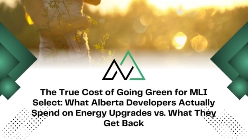 net zero ready apartment building MLI Select Alberta financing New Homes for sale in Alberta