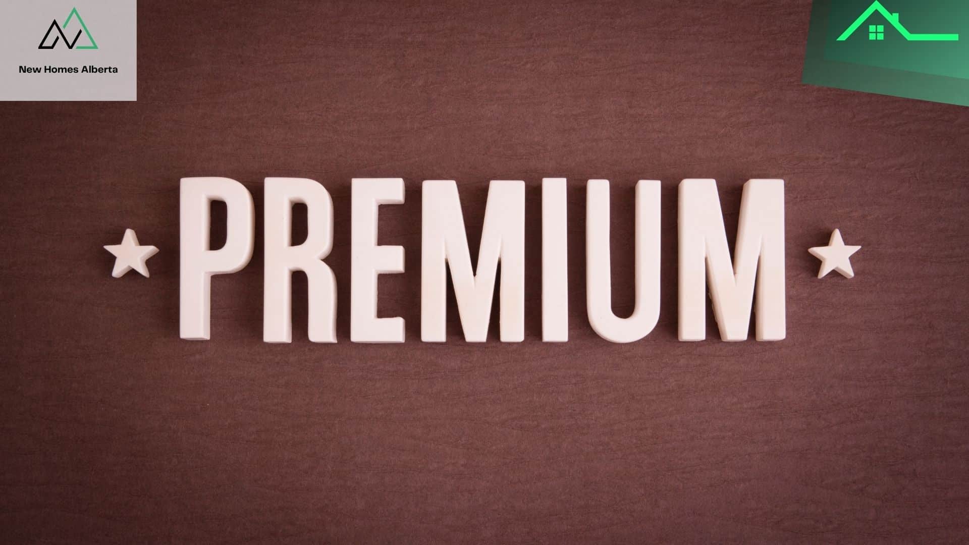 MLI Select premium reduction per point tier 2026 New Homes for sale in Alberta