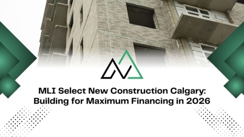 MLI Select minimum qualifying score for extended amortization New Homes for sale in Alberta