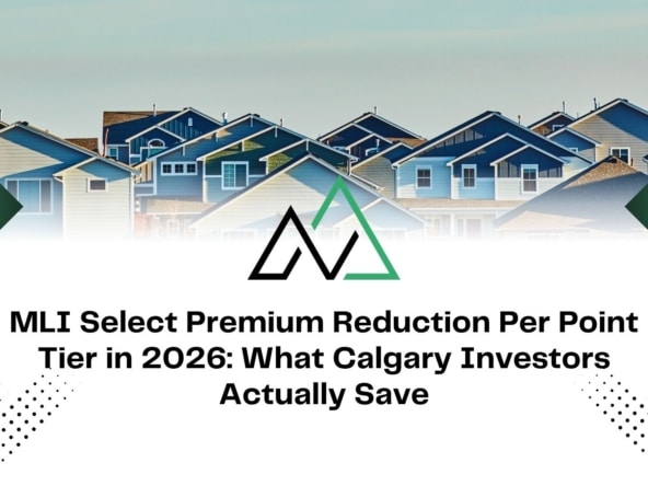 MLI Select premium reduction per point tier 2026 New Homes for sale in Alberta