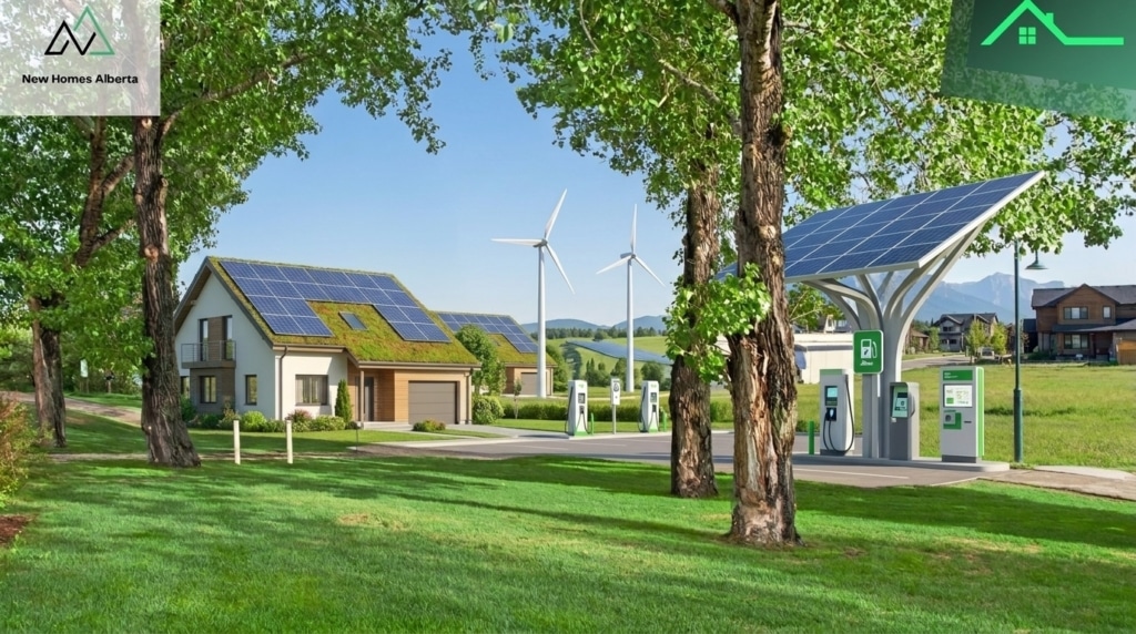 EV Charging Apartment Building MLI Select Canada New Homes for sale in Alberta