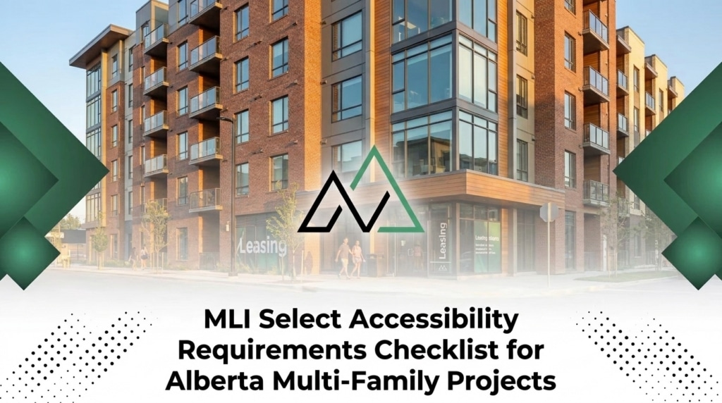 MLI Select accessibility requirements checklist New Homes for sale in Alberta