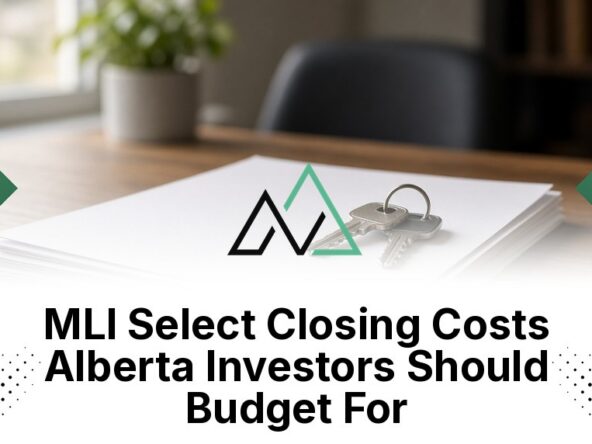 MLI Select construction financing options Alberta New Homes for sale in Alberta