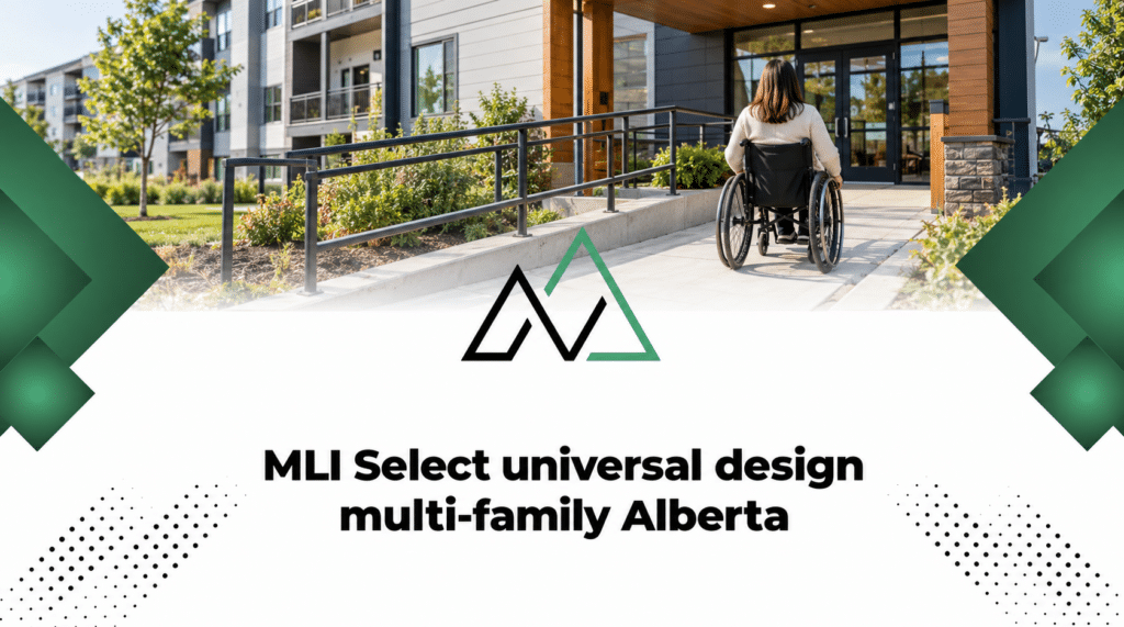 MLI Select barrier-free CMHC standards New Homes for sale in Alberta